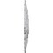 Ekena Millwork Riley Ceiling Medallion (Fits Canopies up to 4 5/8"), Hand-Painted Frost, 18"OD x 3 1/2"ID x 1 1/2"P CM18RLFRF - alternate 3